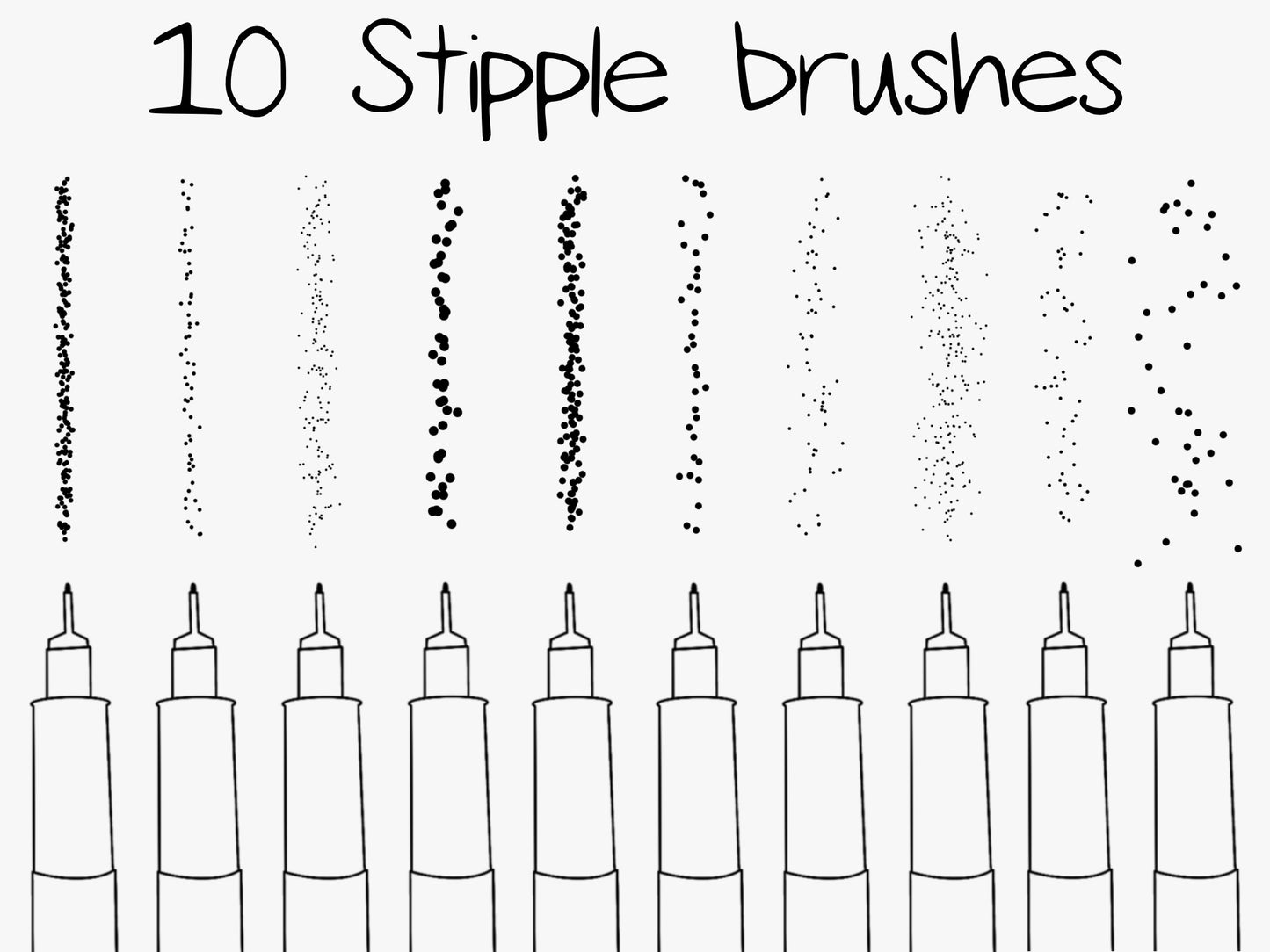 Mega Fine Liner Brush Set for Procreate