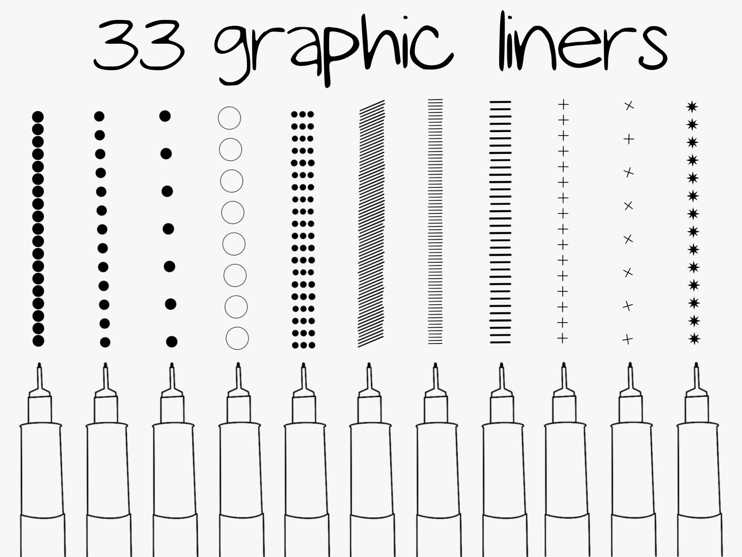 Mega Fine Liner Brush Set for Procreate