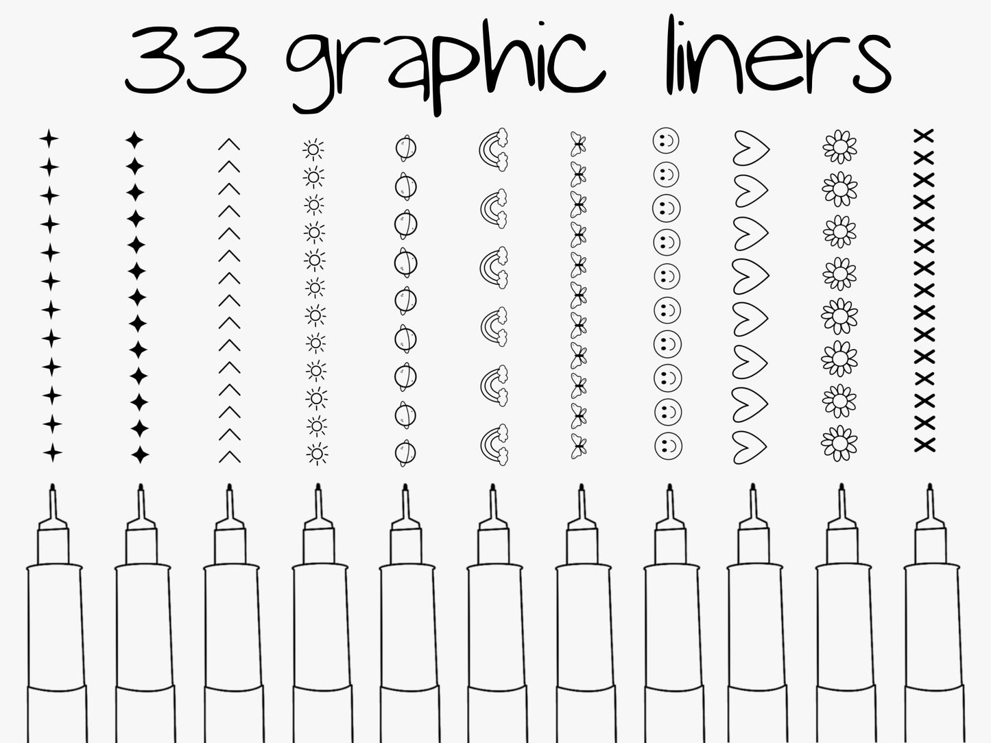 Mega Fine Liner Brush Set for Procreate