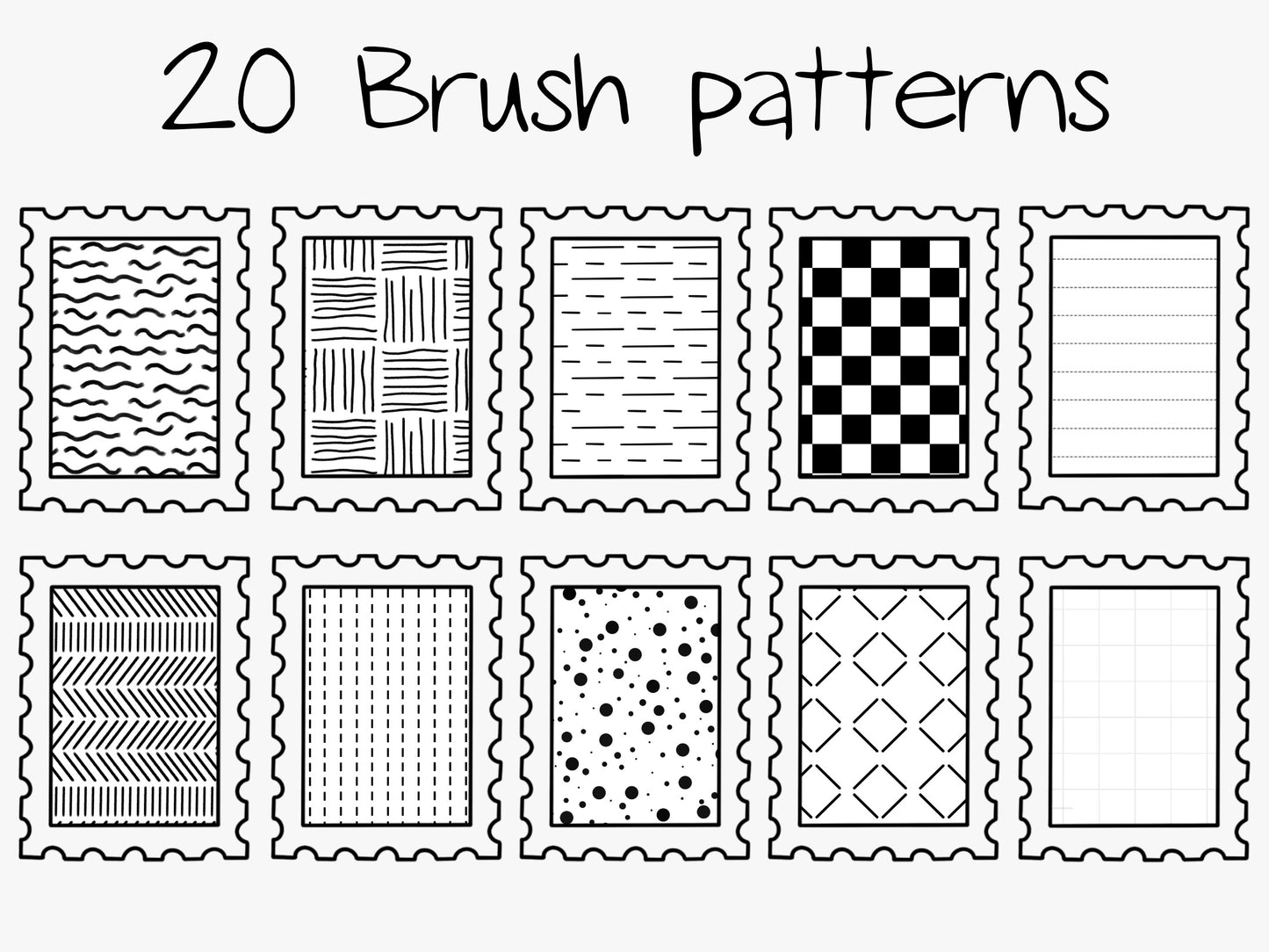 Mega Fine Liner Brush Set for Procreate