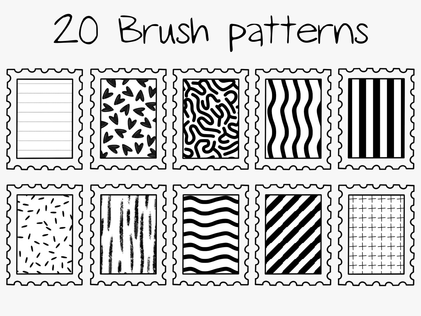 Mega Fine Liner Brush Set for Procreate