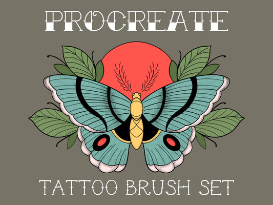 Procreate Ink Tattoo Brushes