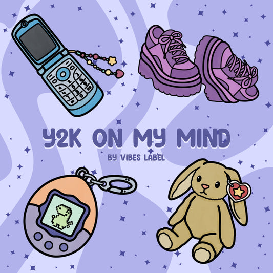 Y2K ON MY MIND Coloring Book PDF | 30 Bold & Easy Coloring Pages for Adults & Teens | Printable Y2K Digital Coloring Book for Procreate & Alcohol Markers | DIGITAL DOWNLOAD