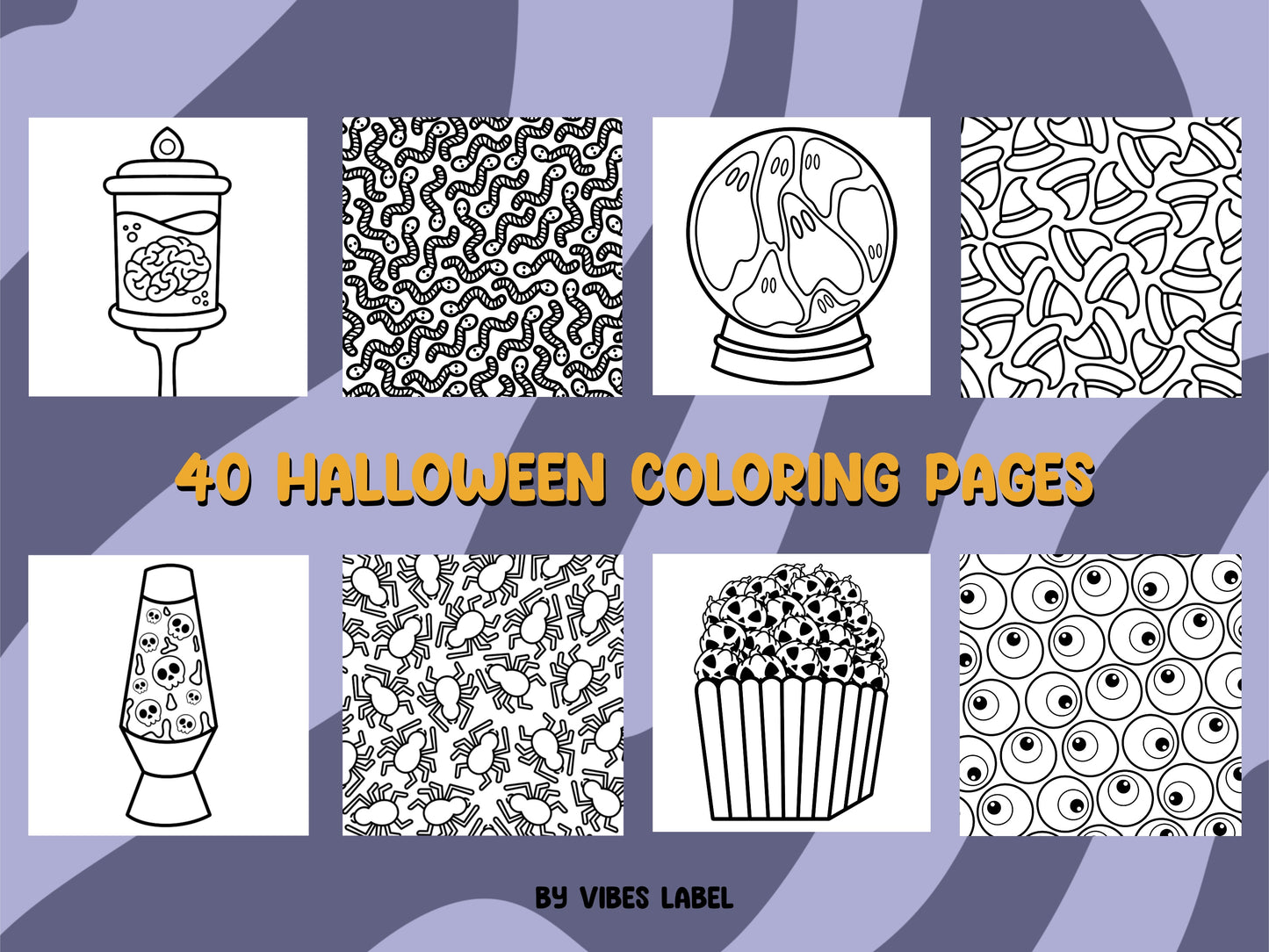 Ultimate Halloween Procreate Coloring Pack