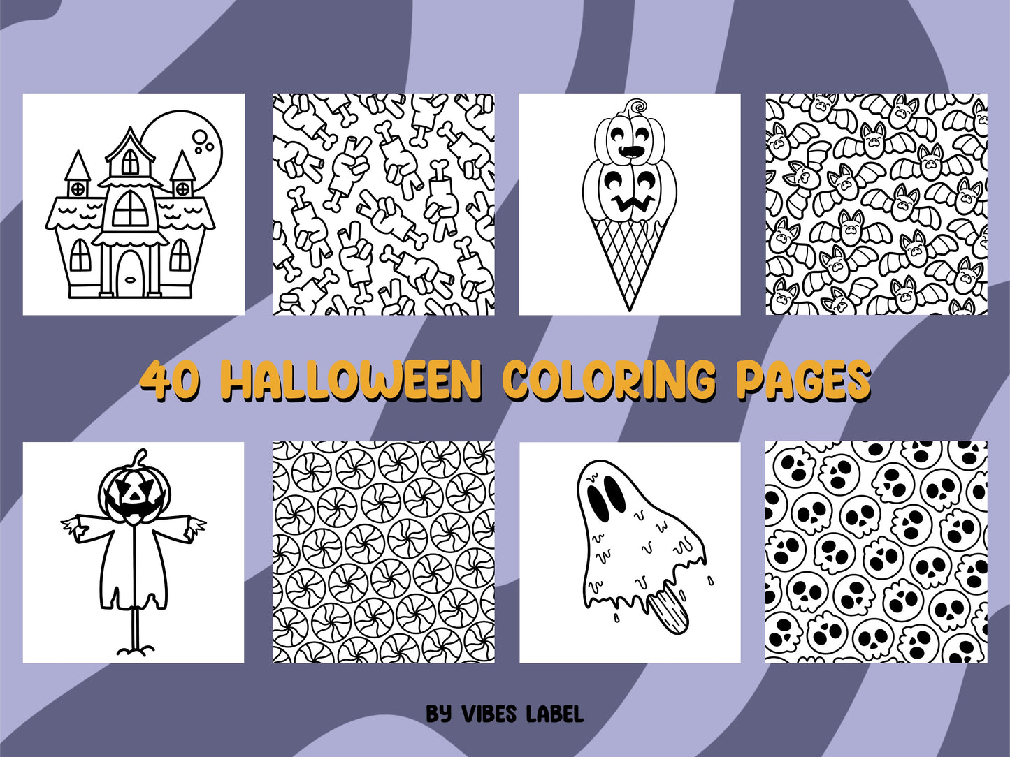 Ultimate Halloween Procreate Coloring Pack