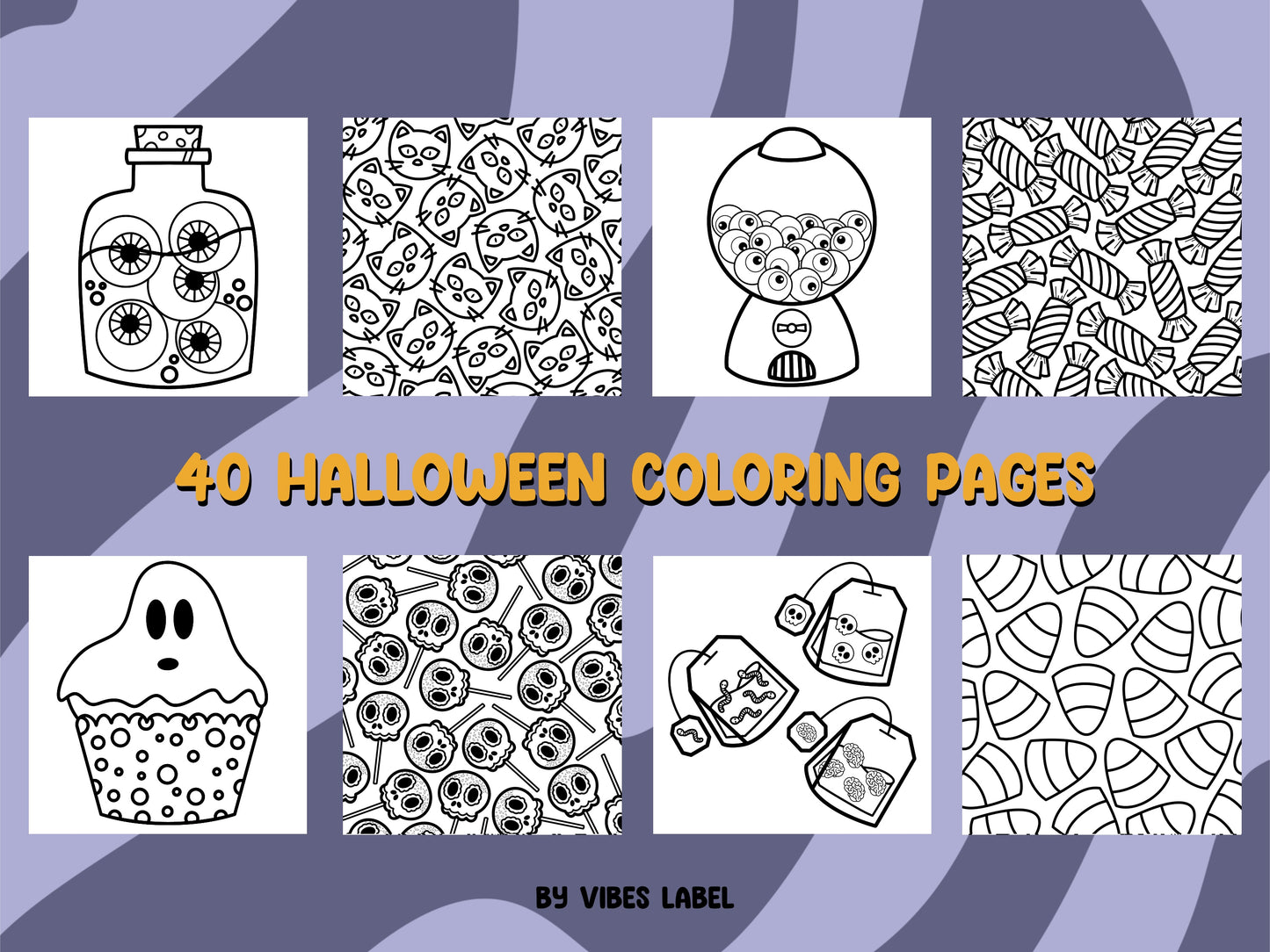 Ultimate Halloween Procreate Coloring Pack
