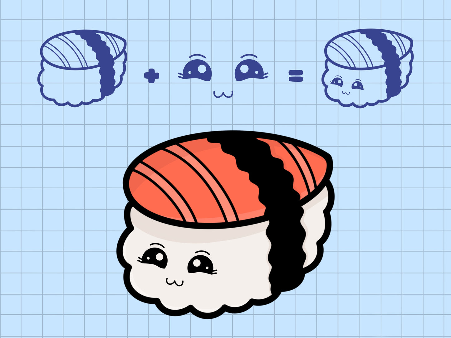 Kawaii Procreate brush and stamp pack