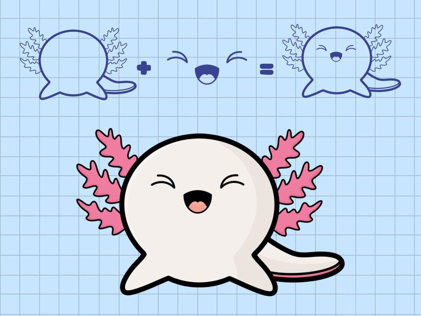 Kawaii Procreate brush and stamp pack