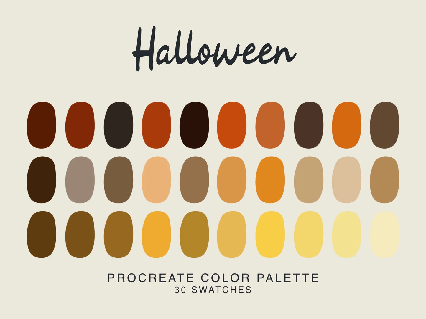 Ultimate Halloween Procreate Coloring Pack