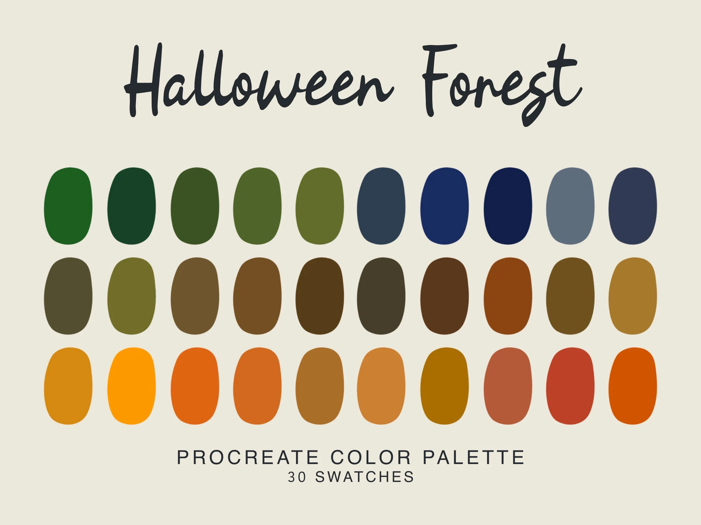 Ultimate Halloween Procreate Coloring Pack